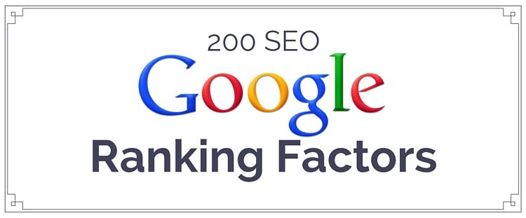 All 200 Google Ranking Factors 