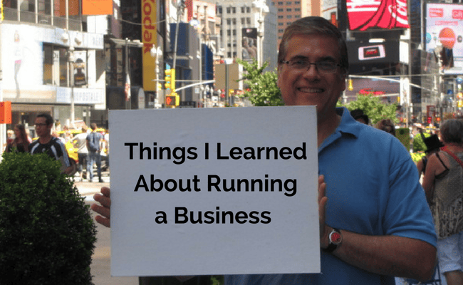 Eight Things I Learned Running My Own Business 