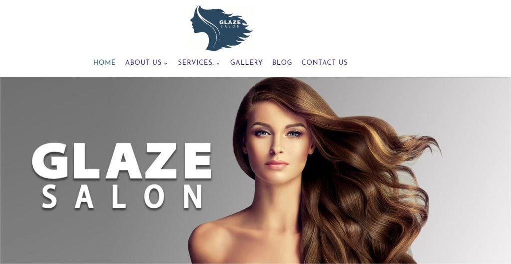 New Salon Website 