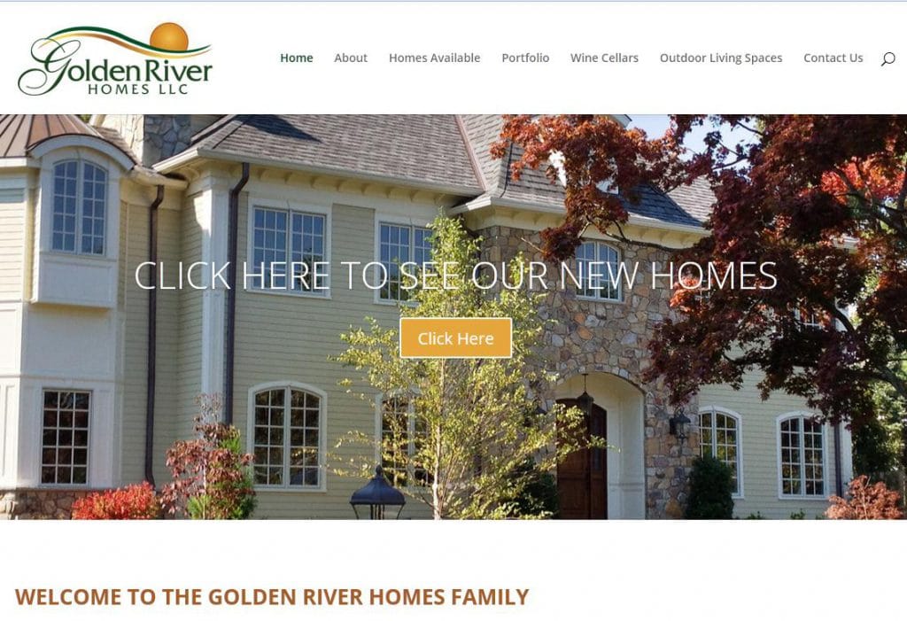 New Website Launched for Luxury Home Builder 