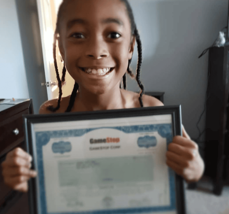 10-Year Old Cashes in on GameStop Stock Gift 