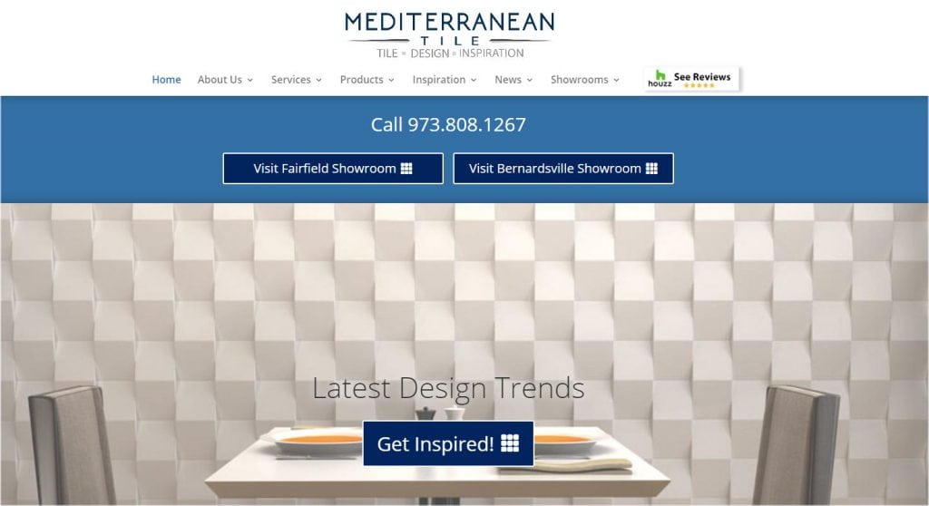 New Website Launched for Tile Designer & Retailer 