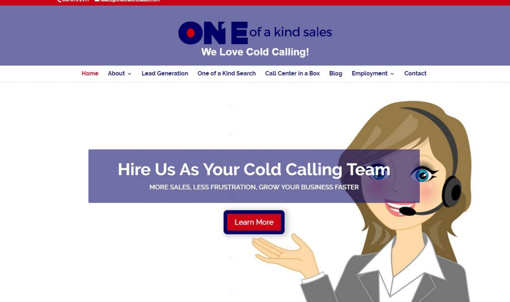 New Website For Phone Sales Company 
