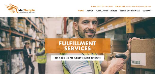 New Website Launched for Warehouse Company 