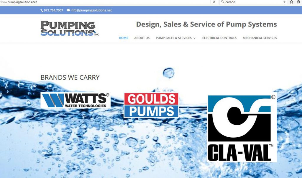 New Website Launched For Industrial Pump Company 